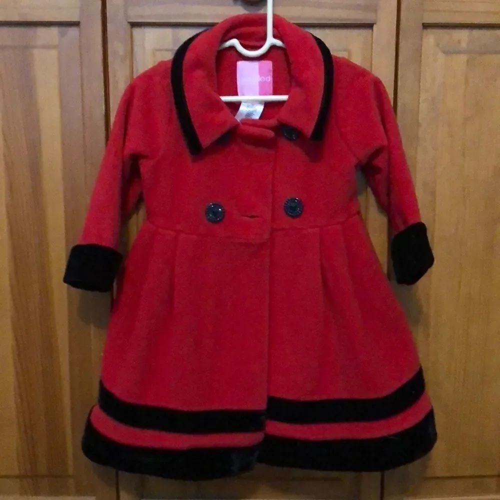 Adorable 2t Fancy Fleece Coat